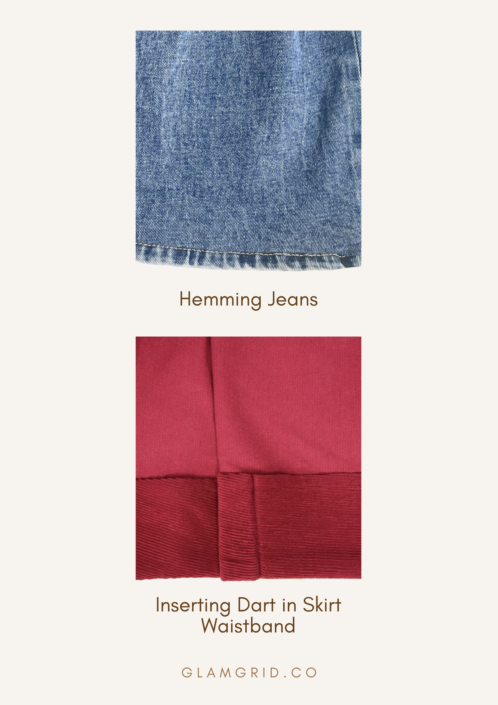 DIY alterations for clothing